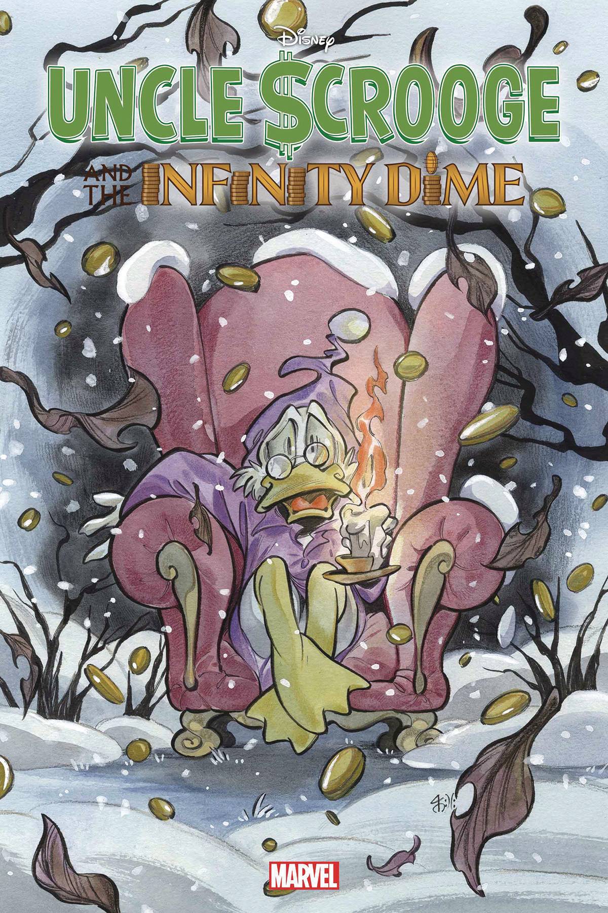 UNCLE SCROOGE INFINITY DIME #1 PEACH MOMOKO VARIANT