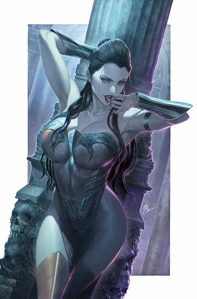 DC VS VAMPIRES WORLD WAR V #4 (OF 12) CVR B HOMARE CARD STOCK VARIANT