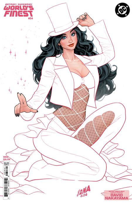 BATMAN SUPERMAN WORLDS FINEST #34 CVR D DAVID NAKAYAMA ARTIST SPOTLIGHT CARD STOCK VARIANT