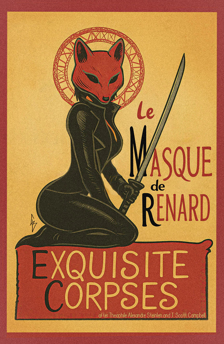 NYCC EXCLUSIVE EXQUISITE CORPSES #5 VIRGIN COVER BY CHRISTOPHER BUST “RISQUÉ ALL”