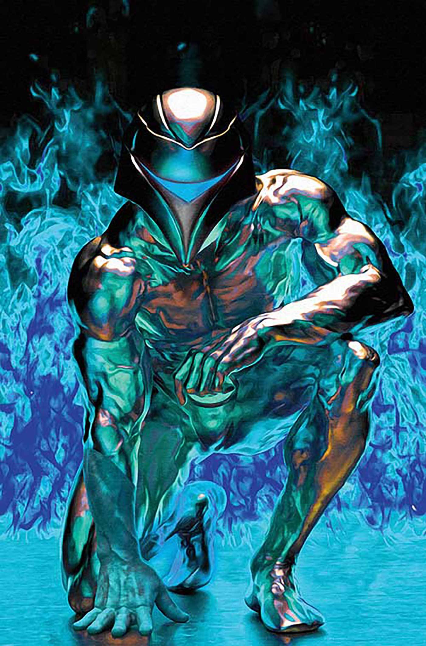 SILVERHAWKS #1 CVR ZW 1:15 FOC SPEARS BLUE VIRGIN