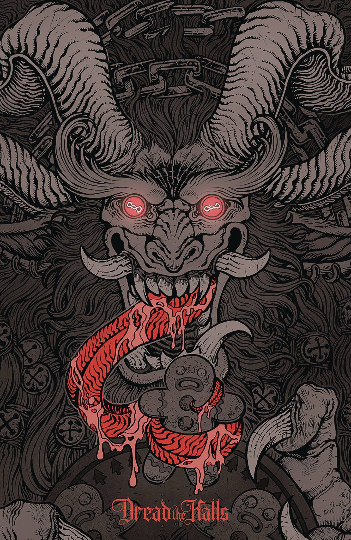 DREAD THE HALLS (ONE-SHOT) CVR E 1:20 WOLF