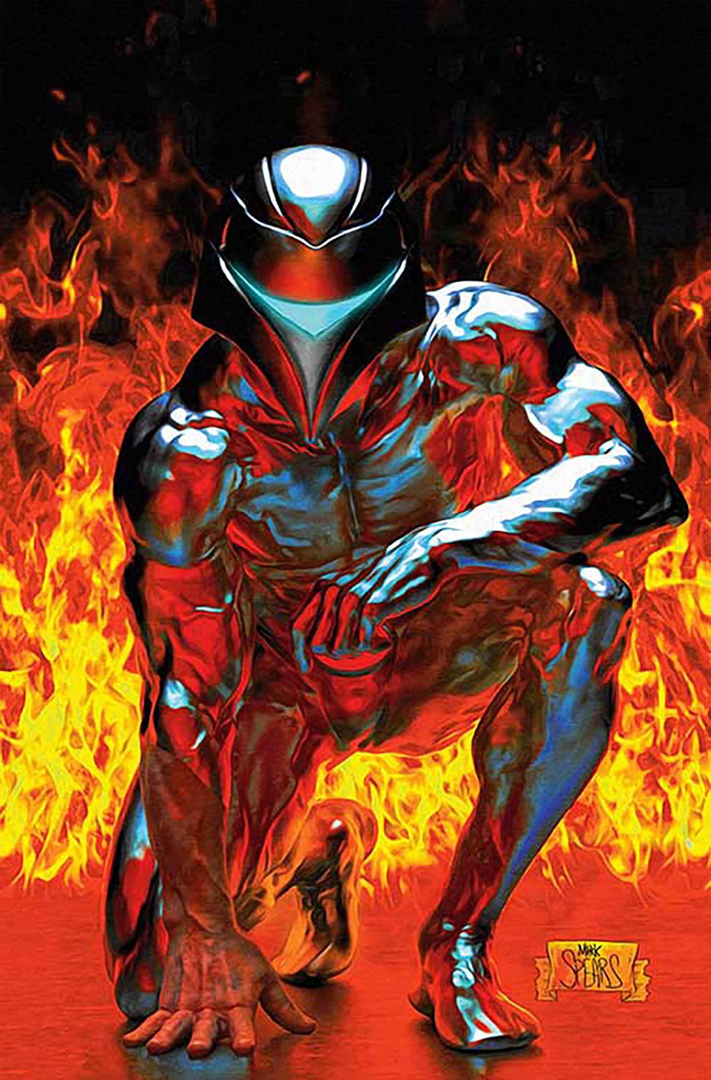 SILVERHAWKS #1 CVR ZS 1:10 FOC SPEARS VIRGIN FOIL