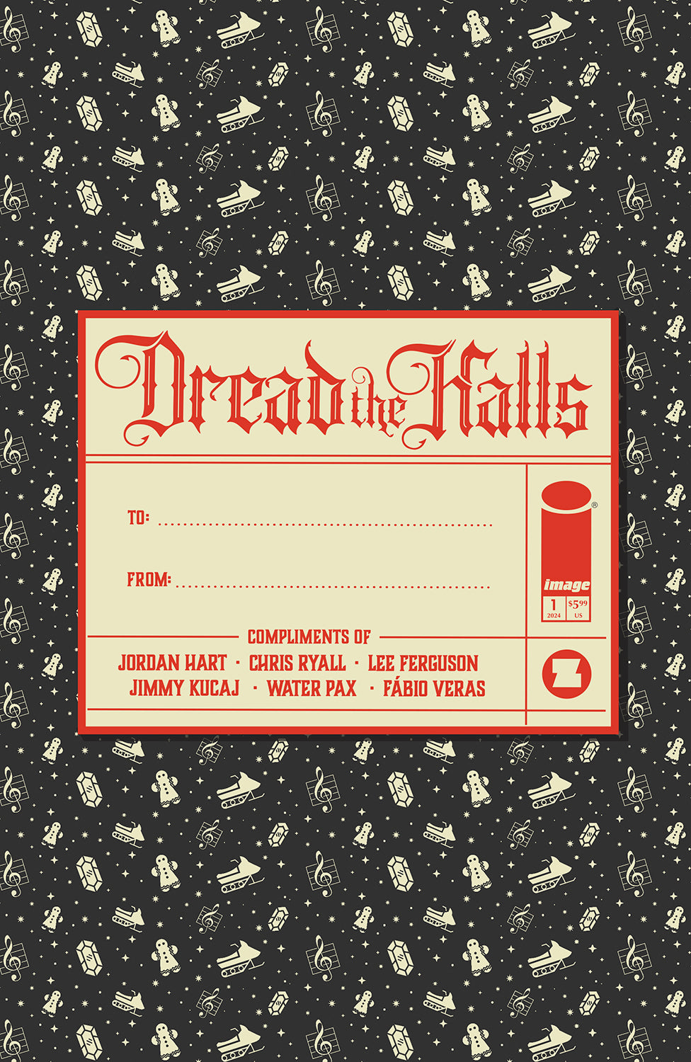 DREAD THE HALLS (ONE SHOT) CVR C JORDAN HART WRAPAROUND VARIANT