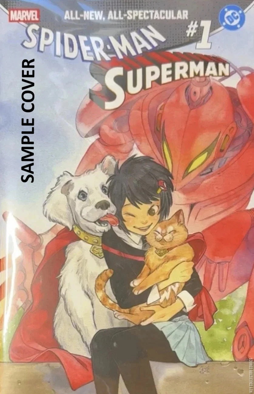 MARVEL/DC: SPIDER-MAN/SUPERMAN #1 PEACH MOMOKO 2026 SDCC TRADE PREORDER