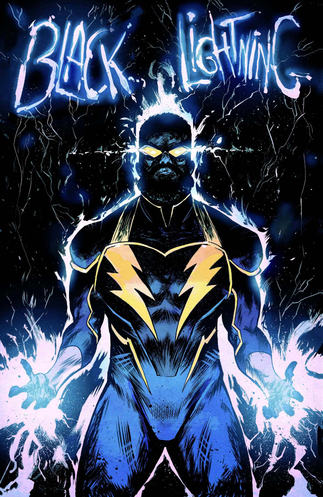 BLACK LIGHTNING #1 CVR C SANFORD GREENE CARD STOCK VARIANT