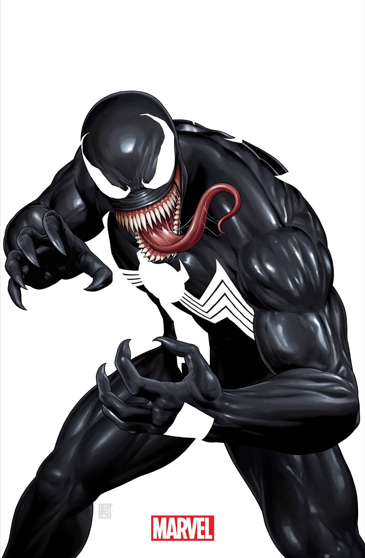 VENOM WAR #1 (OF 5) JTC VIRGIN NEGATIVE SPACE VARIANT