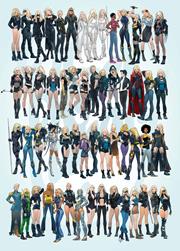 BLACK CANARY BEST OF THE BEST #1 (OF 6) CVR C OTTO SCHMIDT WRAPAROUND CARD STOCK VARIANT
