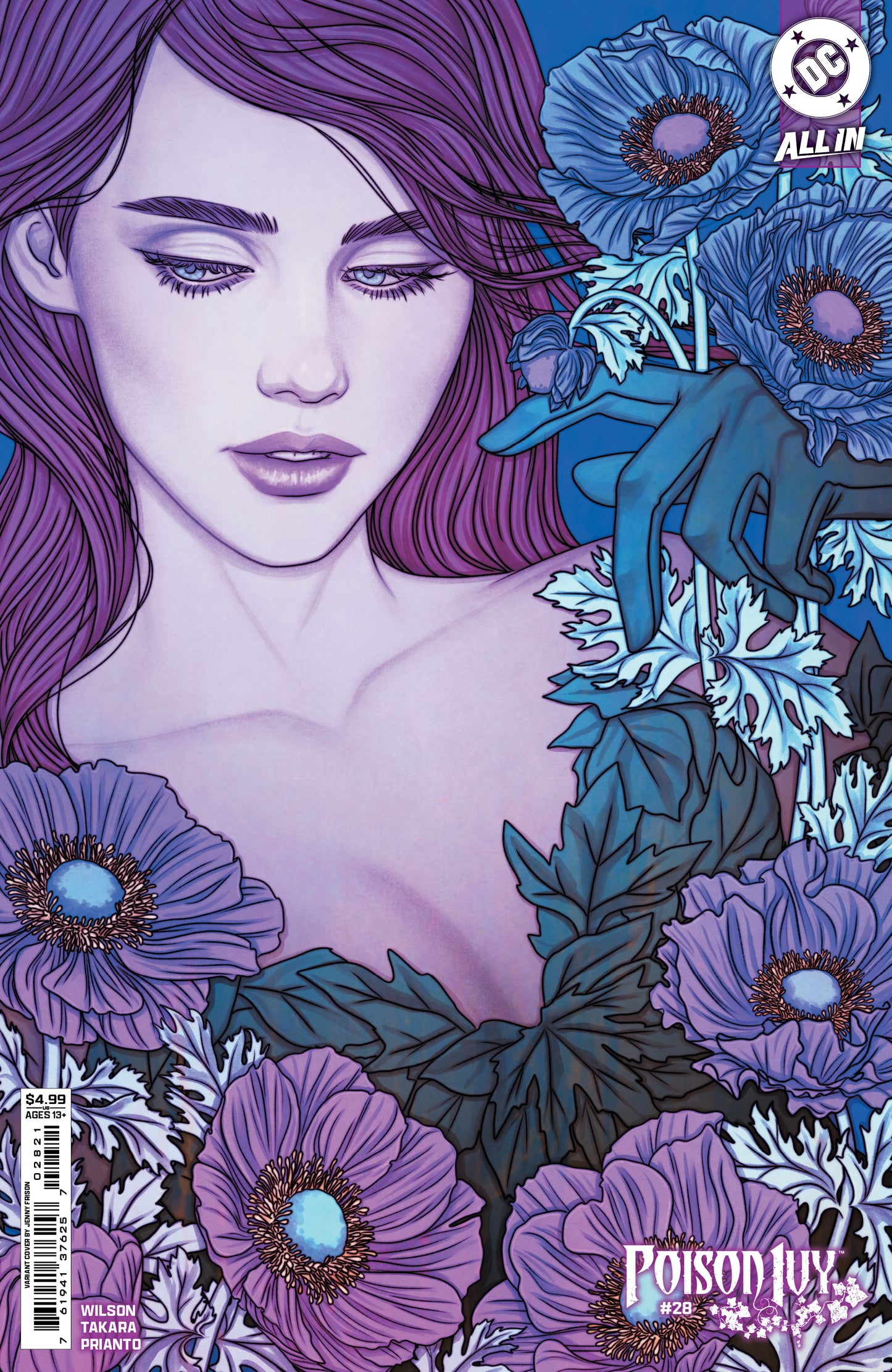 POISON IVY #28 CVR B JENNY FRISON CARD STOCK VARIANT