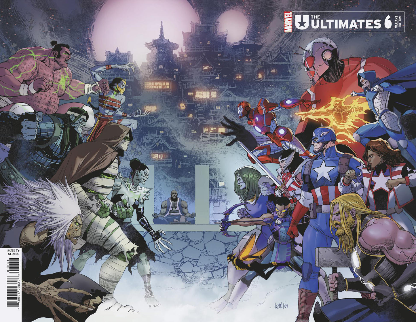 ULTIMATES #6 LEINIL YU WRAPAROUND VARIANT