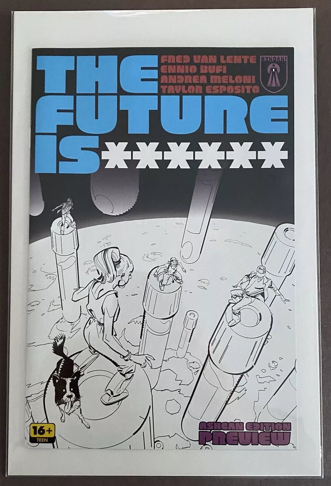 THE FUTURE IS ****** ASHCAN PREVIEW 2024 NYCC RETAILER EXCLUSIVE REKCAH
