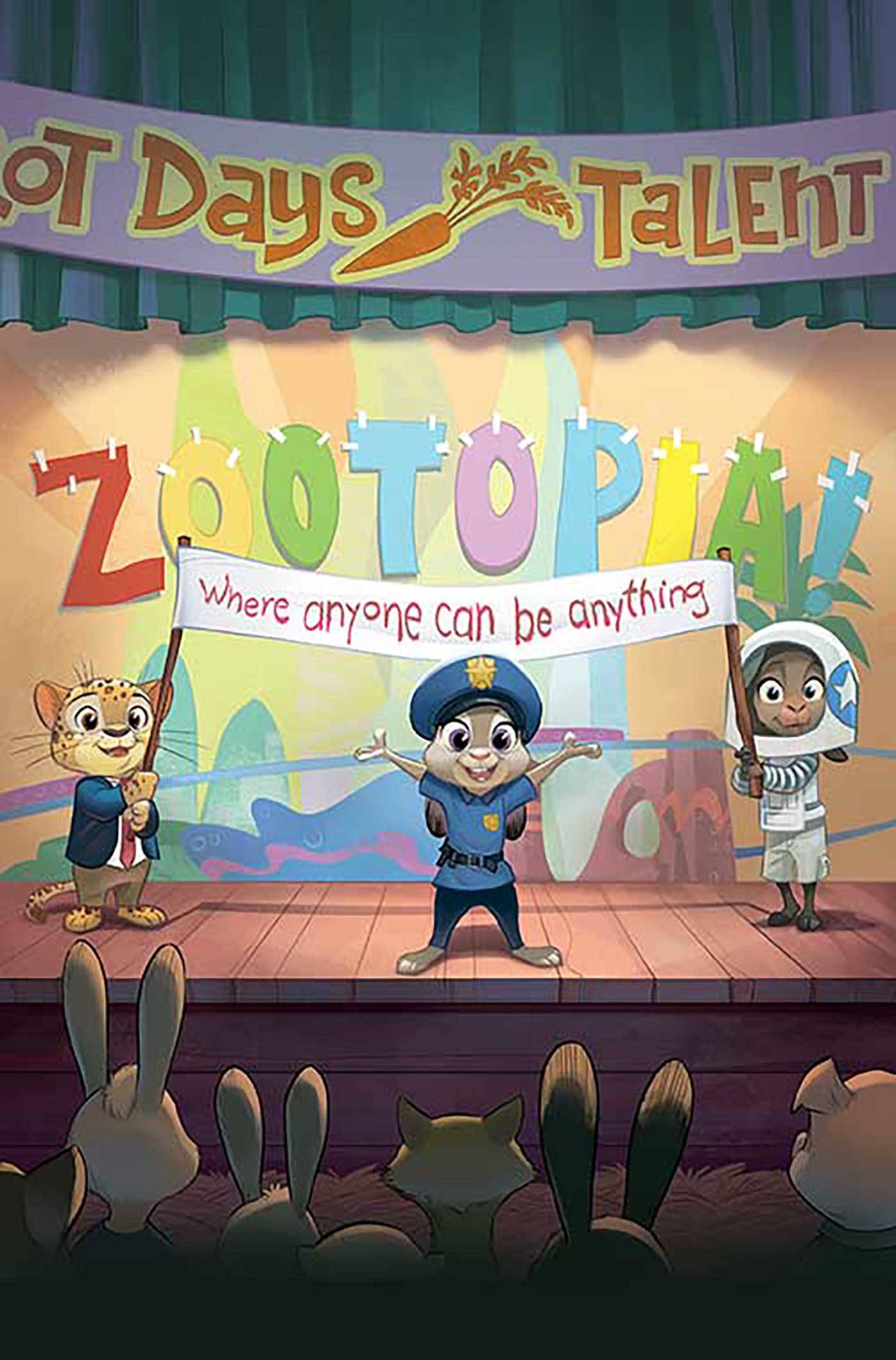 ZOOTOPIA #1 CVR W 1:7 FOC STORYBOOK VIRGIN FOIL