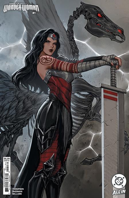 ABSOLUTE WONDER WOMAN #1 Third Printing Cvr B Leirix Card Stock Variant
