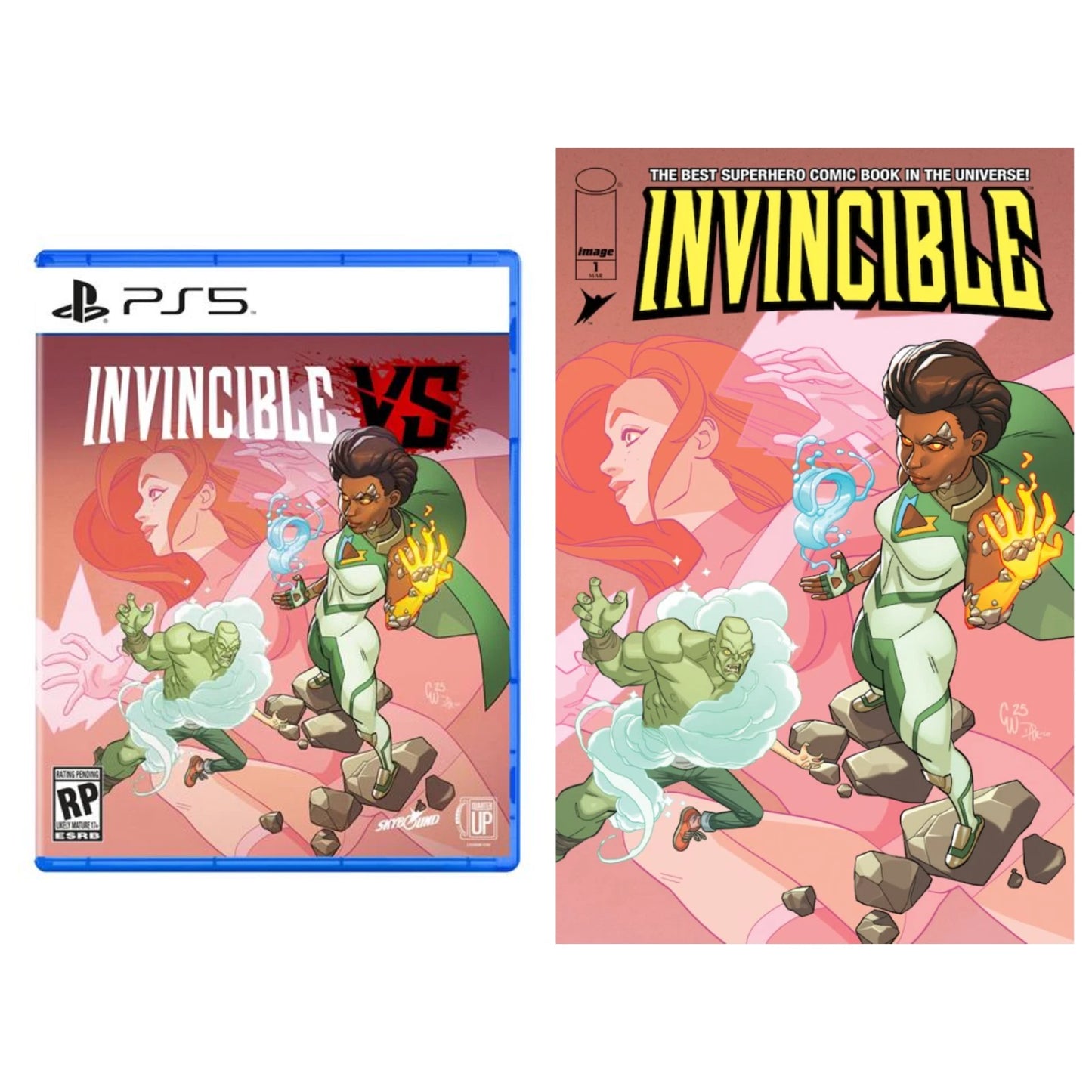 INVINCIBLE VS PS5 LUNAR EXCLUSIVE STANDARD EDITION BUNDLE (MR)