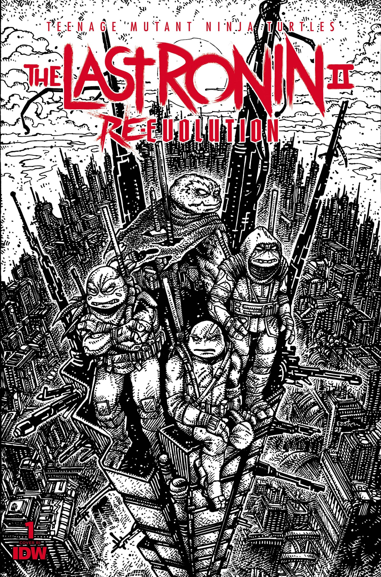 TMNT THE LAST RONIN II RE EVOLUTION #1 CVR I 1:100 EASTMAN