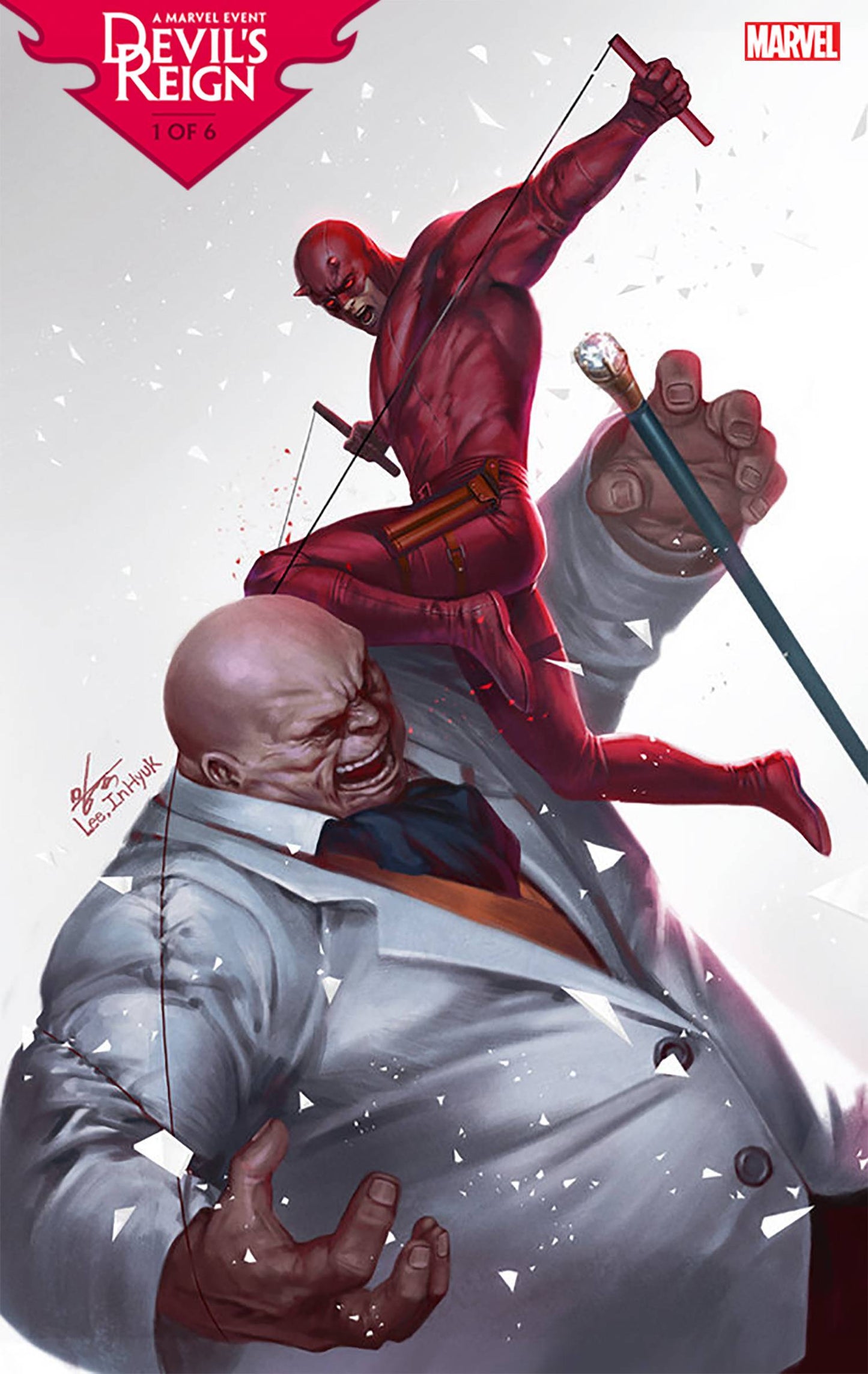 DEVILS REIGN #1 (OF 6) 1:25 INHYUK LEE VARIANT