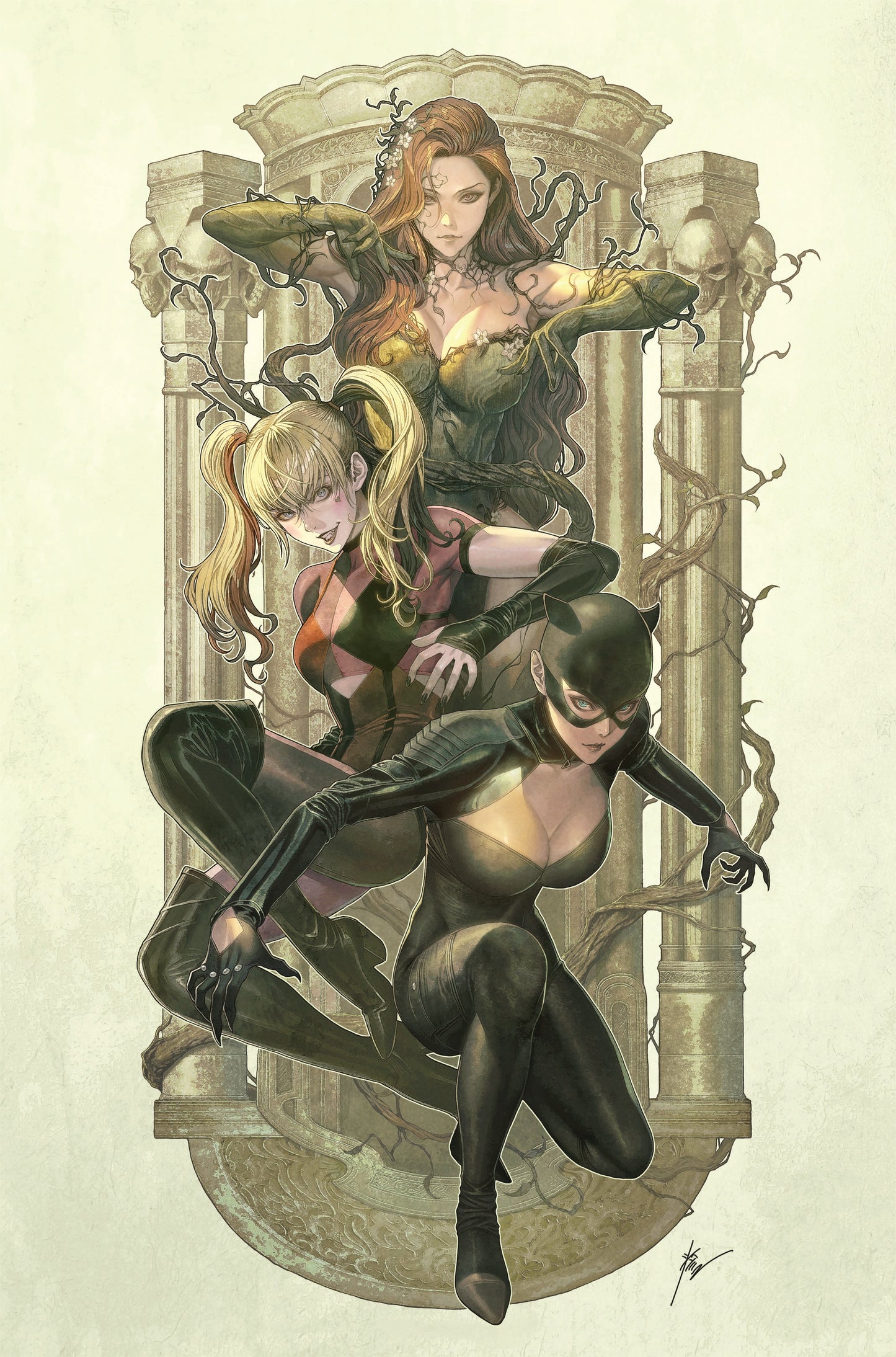 GOTHAM CITY SIRENS UNCOVERED #1 (ONE SHOT) CVR B HOMARE VARIANT