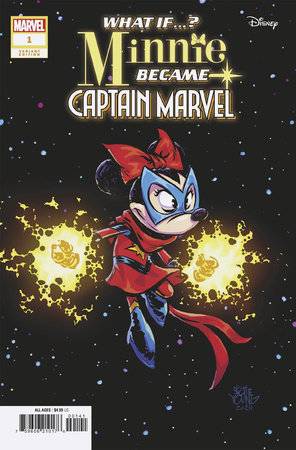 WHAT IF MINNIE BECAME CAPTAIN MARVEL #1 SKOTTIE YOUNG VARIANT