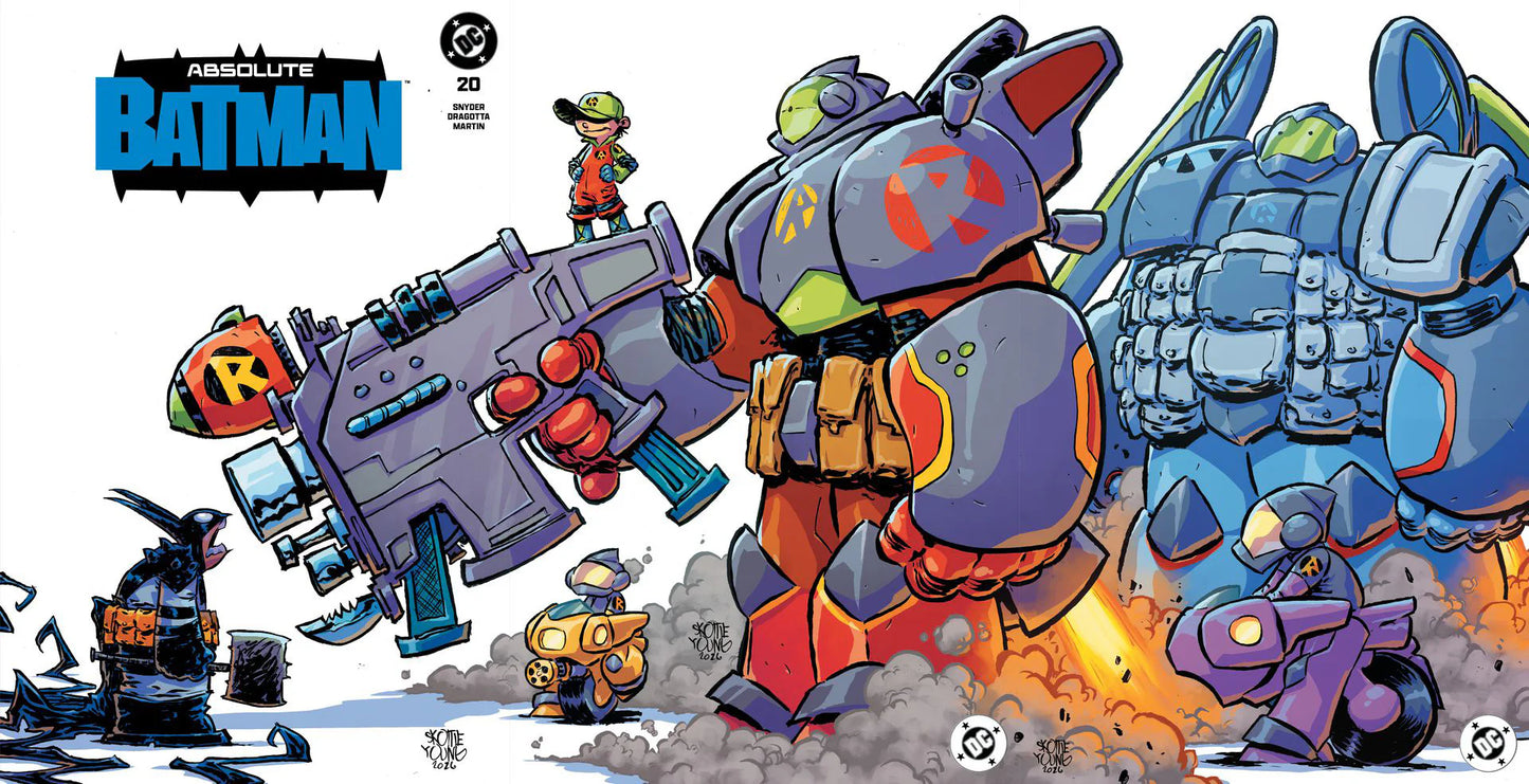 ABSOLUTE BATMAN #20 SKOTTIE YOUNG EXCLUSIVE SET OF THREE CONNECTING COVERS