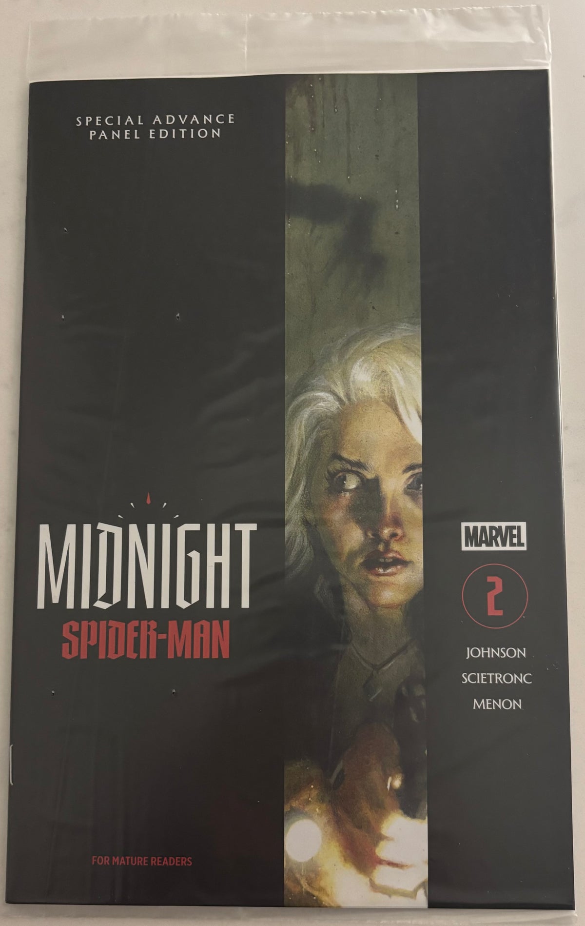 MIDNIGHT SPIDER-MAN #2 SPECIAL ADVANCE PANEL EDITION STEVE BEACH NYCC 2026 EXCLUSIVE