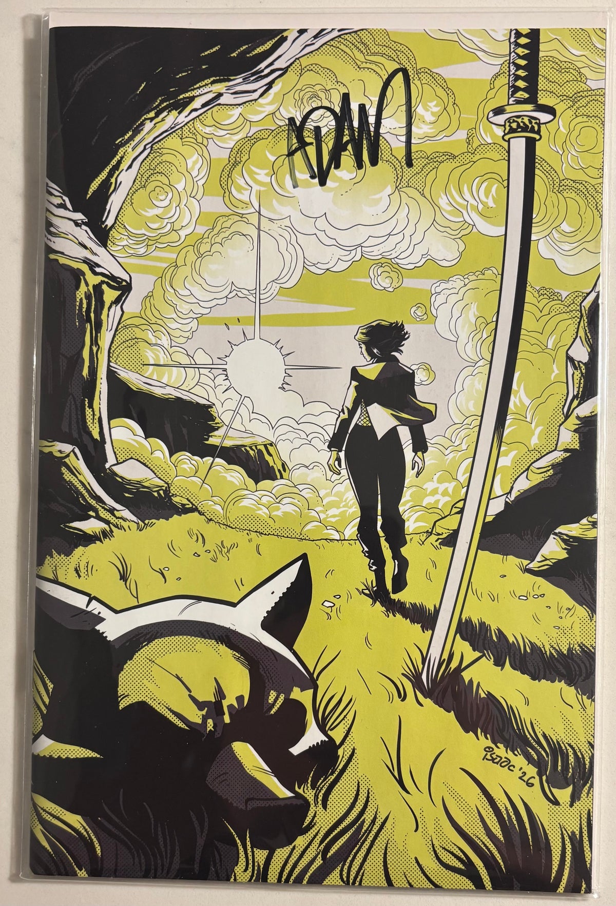 EXQUISITE CORPSES: FOX MASK KILLER #1 ISAAC GOODHART NYCC 2026 EXCLUSIVE SIGNED BY ADAM GORHAM