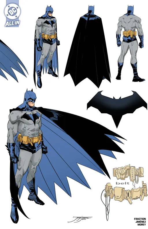 BATMAN #1 CVR O 1:5 JORGE JIMENEZ DESIGN UNLOCK CARD STOCK VARIANT