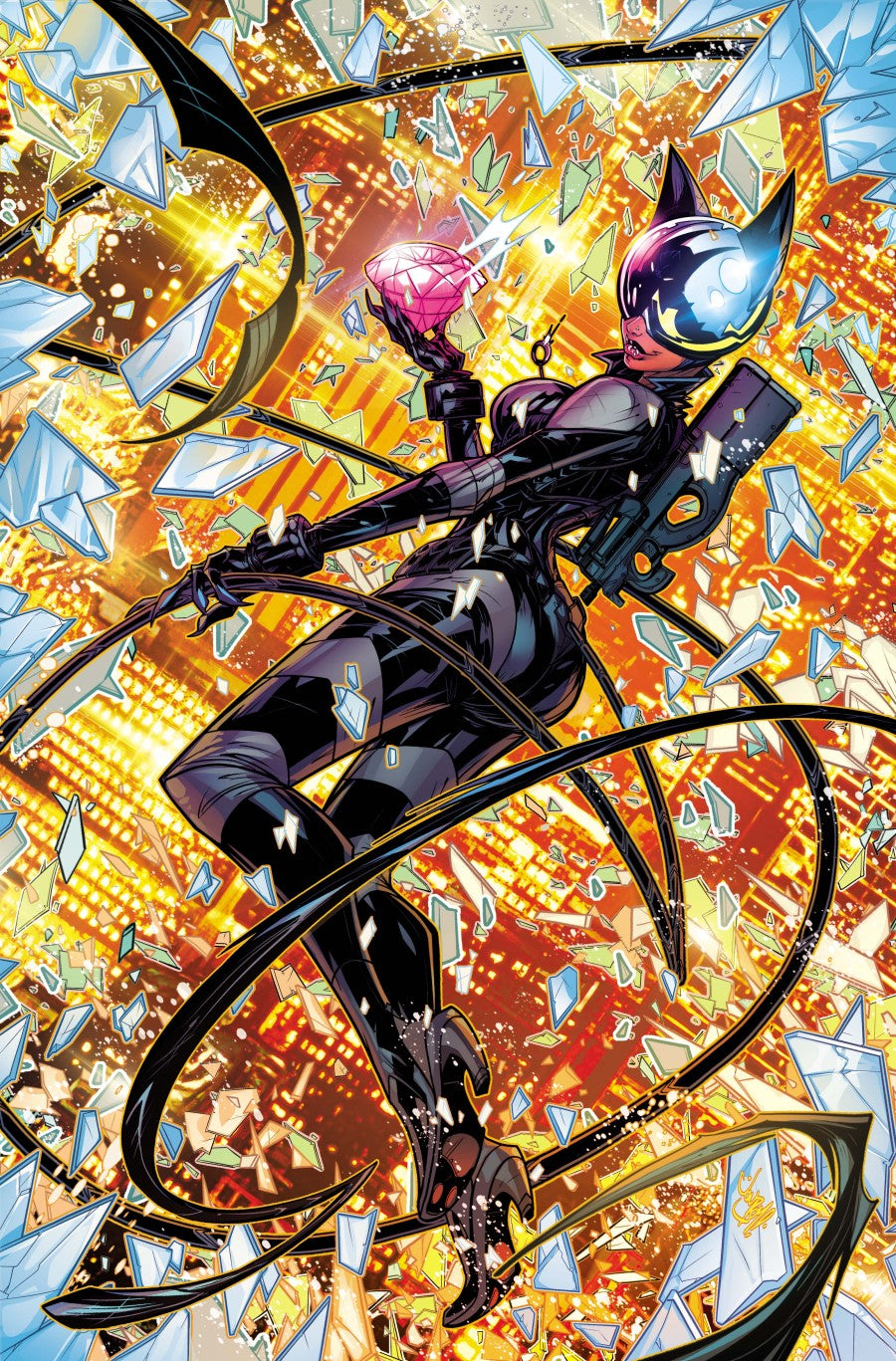 ABSOLUTE CATWOMAN #2 (OF 6) CVR D JONBOY MEYERS CARD STOCK VAR