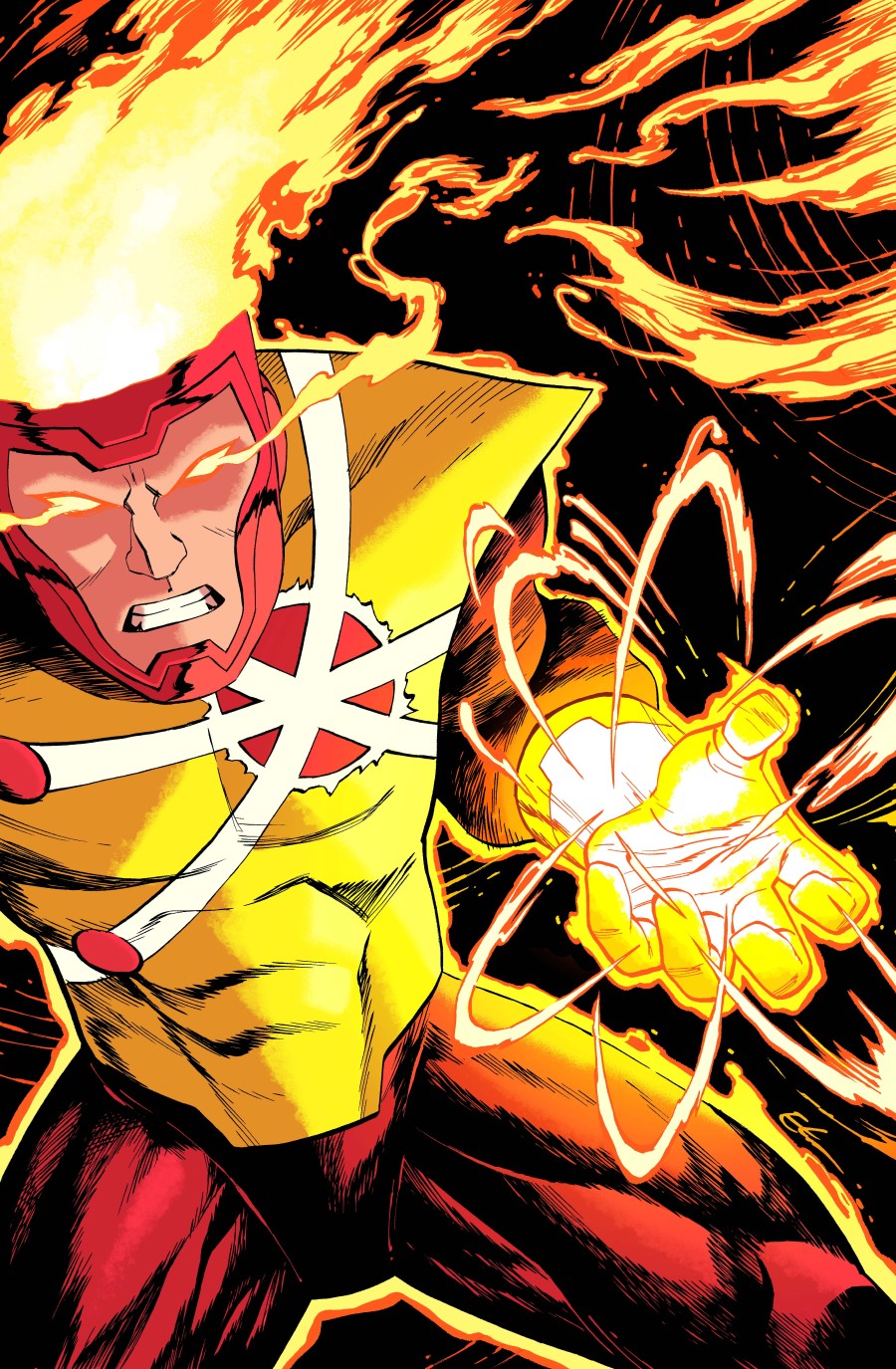 FURY OF FIRESTORM #4 (OF 8) CVR D ETHAN YOUNG CARD STOCK VAR
