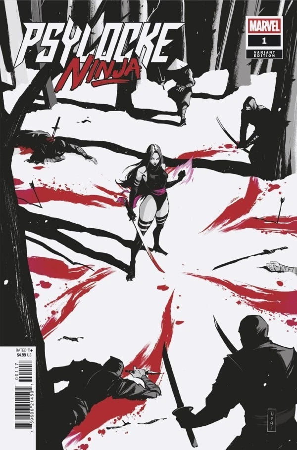 PSYLOCKE: NINJA #1 NOGI SAN VARIANT 1:25