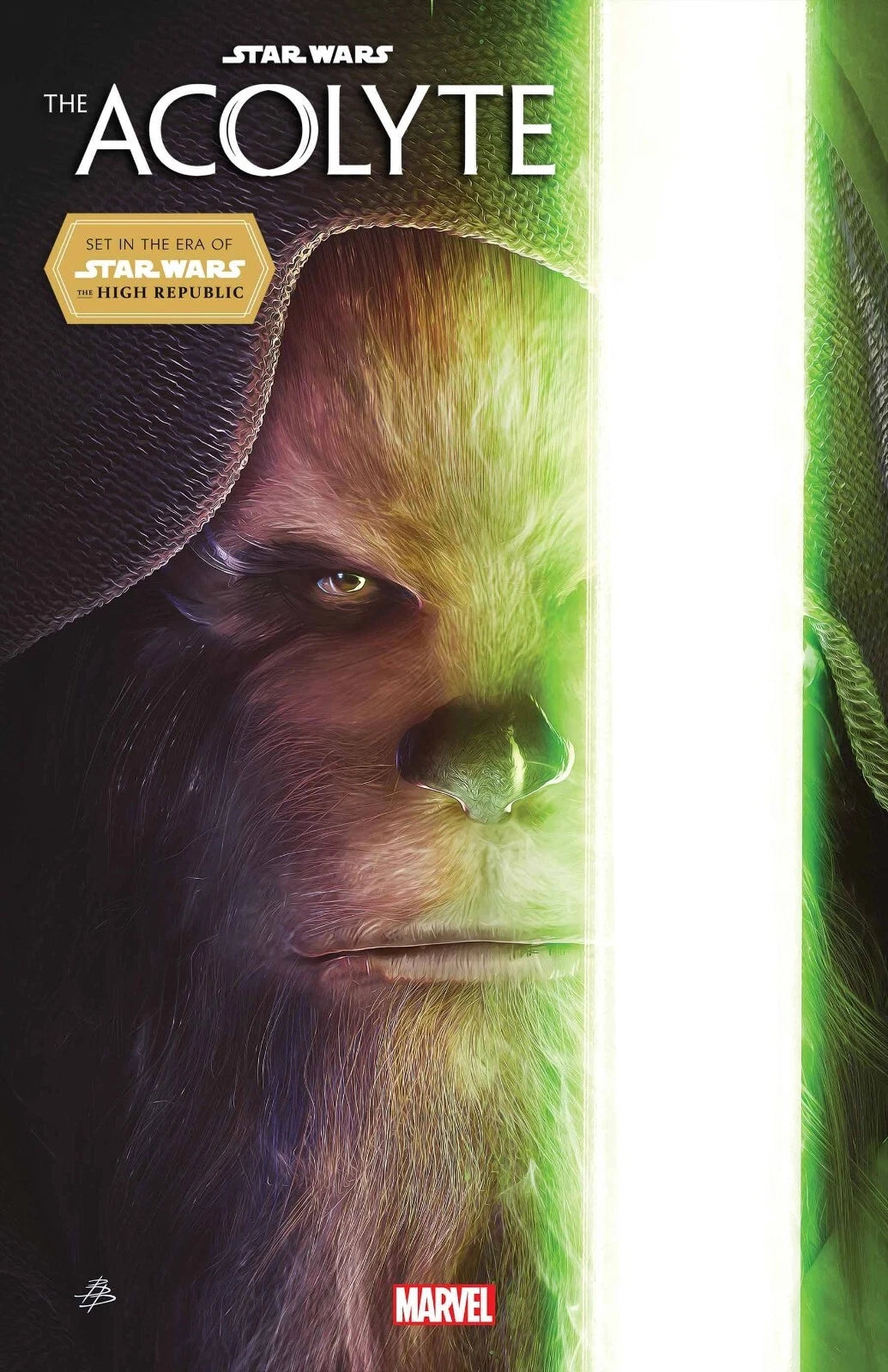 STAR WARS THE ACOLYTE KELNACCA #1 1:25 BARENDS VARIANT