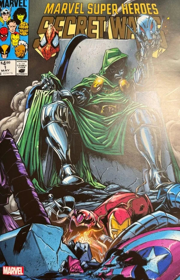MARVEL SUPER HEROES SECRET WARS #1 FACSIMILE EDITION 2024 MEGACON DREW ZUCKER