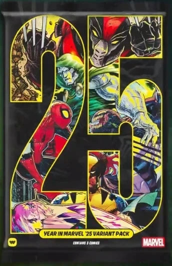 WHATNOT MARVEL TRADING PACK YEAR IN MARVEL ‘25 2025 NYCC (3 COMICS)