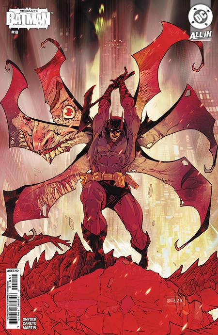 ABSOLUTE BATMAN #18 CVR E INC 1:25 CARMINE DI GIANDOMENICO CARD STOCK VAR
