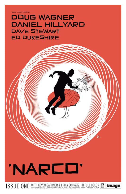 NARCO #1 (OF 5) CVR B DANIEL HILLYARD HITCHCOCK HOMAGE VAR