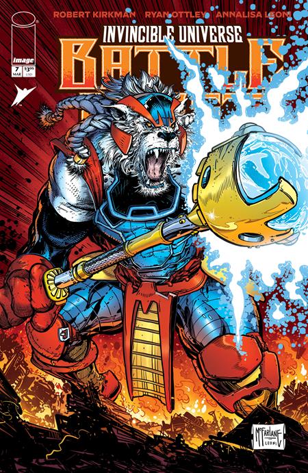 INVINCIBLE UNIVERSE BATTLE BEAST #7 CVR B TODD MCFARLANE & ANNALISA LEONI VAR