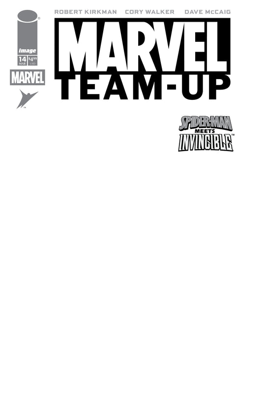 MARVEL TEAMUP #14 FACSIMILE EDITION CVR G BLANK SKETCH VAR