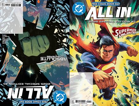 DC ALL IN ABSOLUTE UNIVERSE 2025 FCBD SPECIAL EDITION