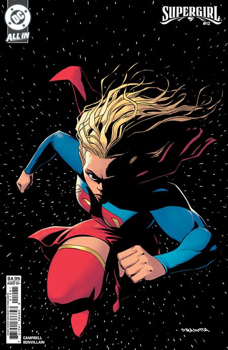 SUPERGIRL #12 CVR B NICK DRAGOTTA CARD STOCK VAR (THE REIGN OF THE SUPERBOYS)