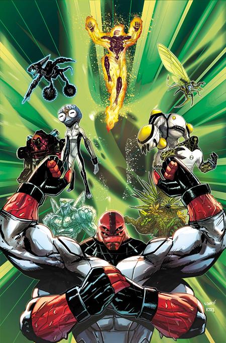 BEN 10 #1 CVR T ROBERT CAREY FOIL VIRGIN VAR