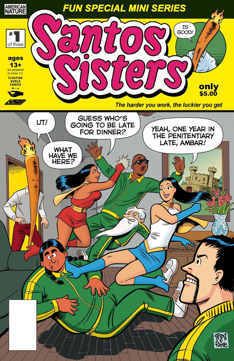 SANTOS SISTERS FUN SPECIAL #1 (OF 3) CVR A GREG & FAKE