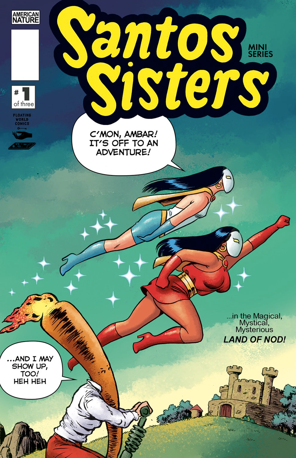 SANTOS SISTERS FUN SPECIAL #1 (OF 3) CVR B BOB BURDEN VAR