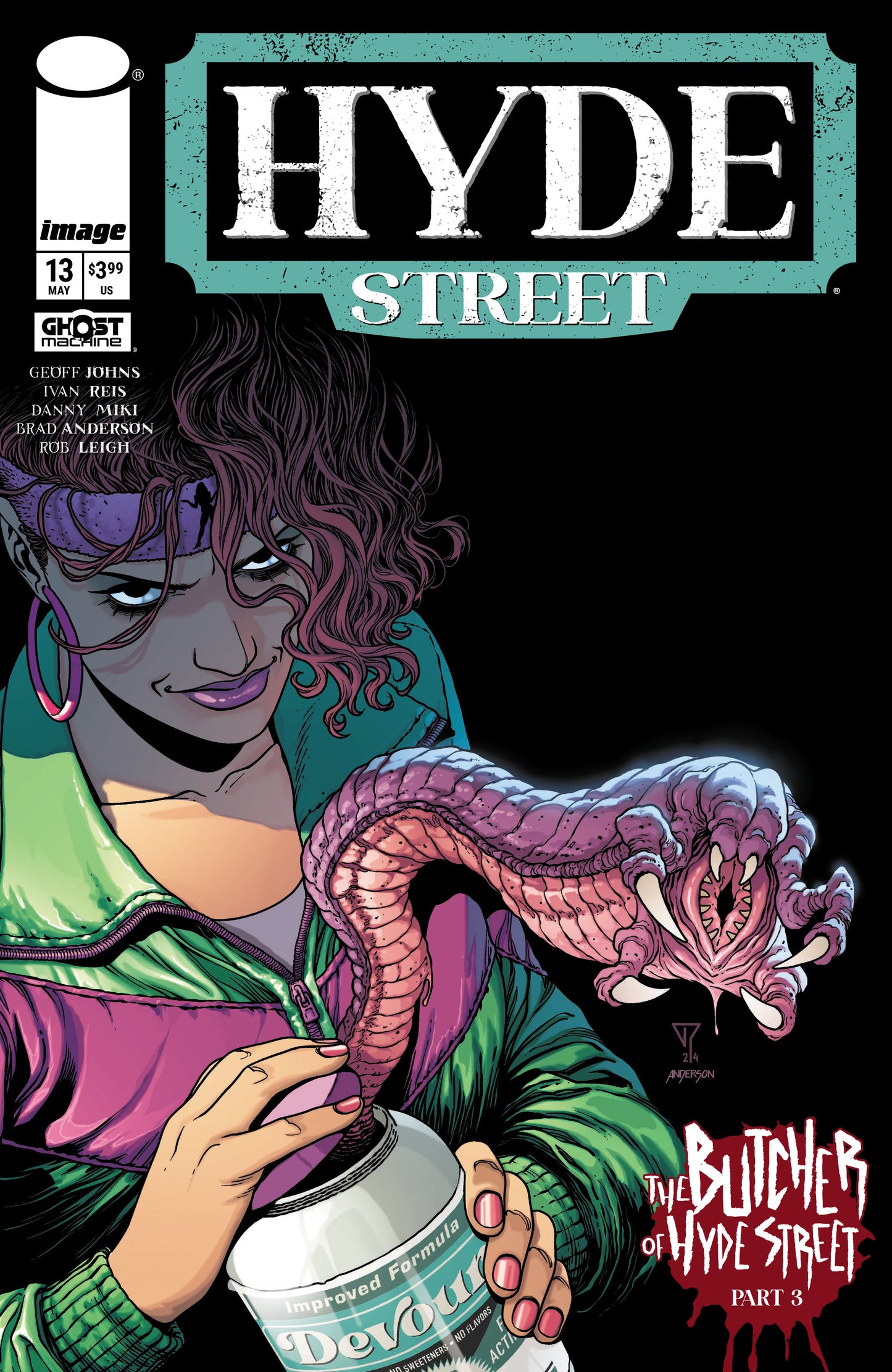 HYDE STREET #13 CVR B FRANCIS PORTELLA & BRAD ANDERSON VAR