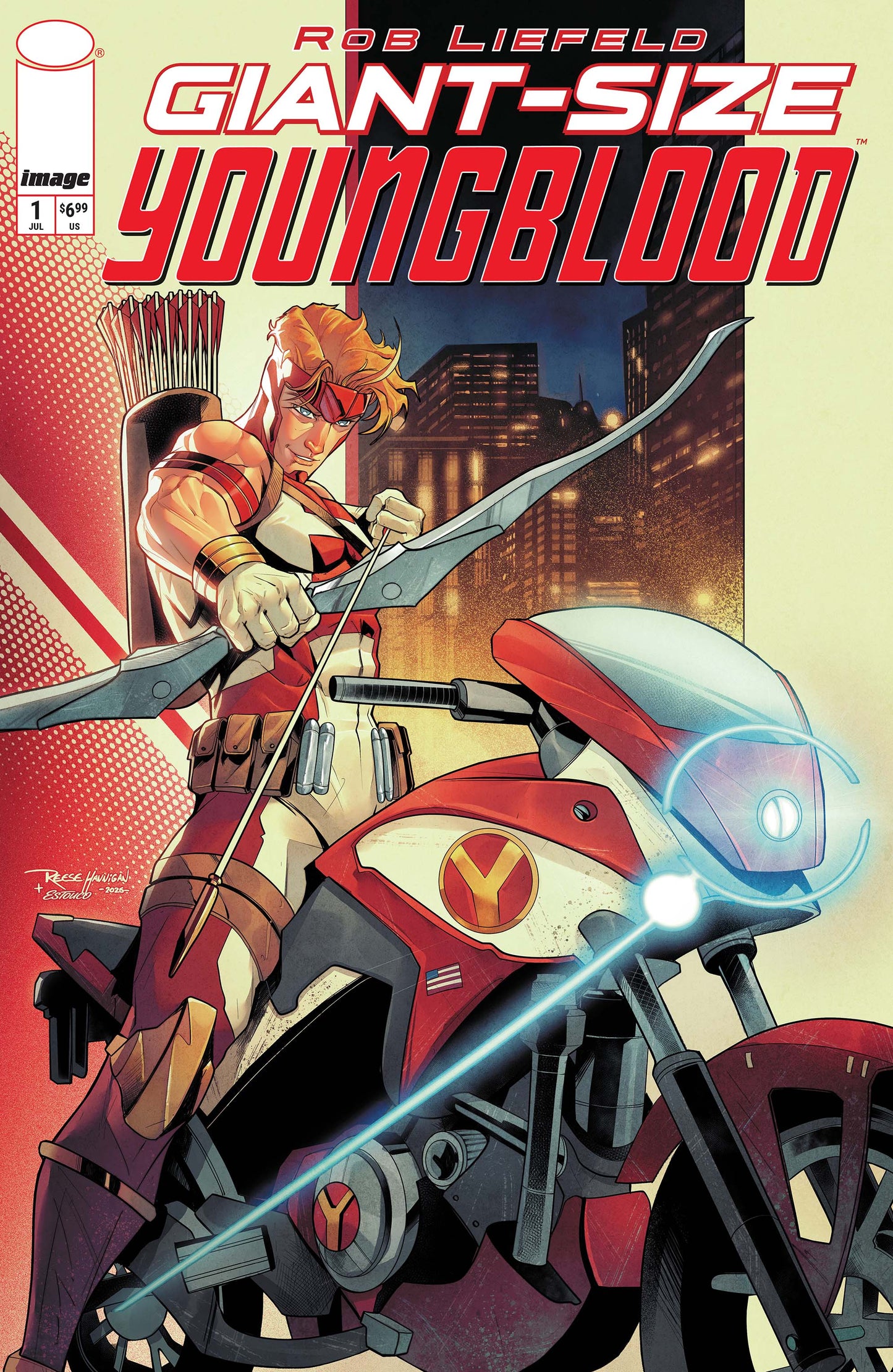 GIANT SIZE YOUNGBLOOD (ONE SHOT) CVR F REESE HANNIGAN YOUNG BLOODS SHAFT VAR