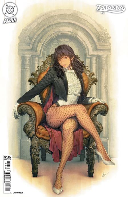ZATANNA #6 (OF 6) CVR C HOMARE CARD STOCK VARIANT