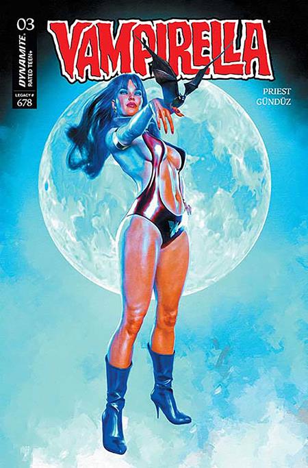 VAMPIRELLA (2025) #3 CVR W MARK SPEARS MOON ORIGINAL FOIL FOC BONUS VARIANT