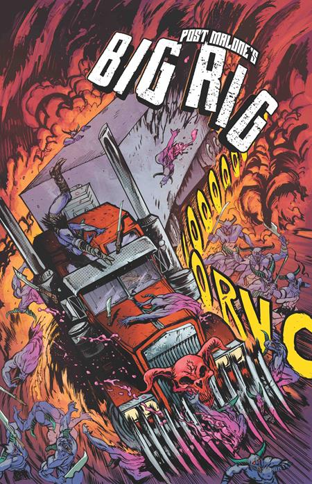 BIG RIG #1 CVR G 1:10 DANIEL WARREN JOHNSON VARIANT