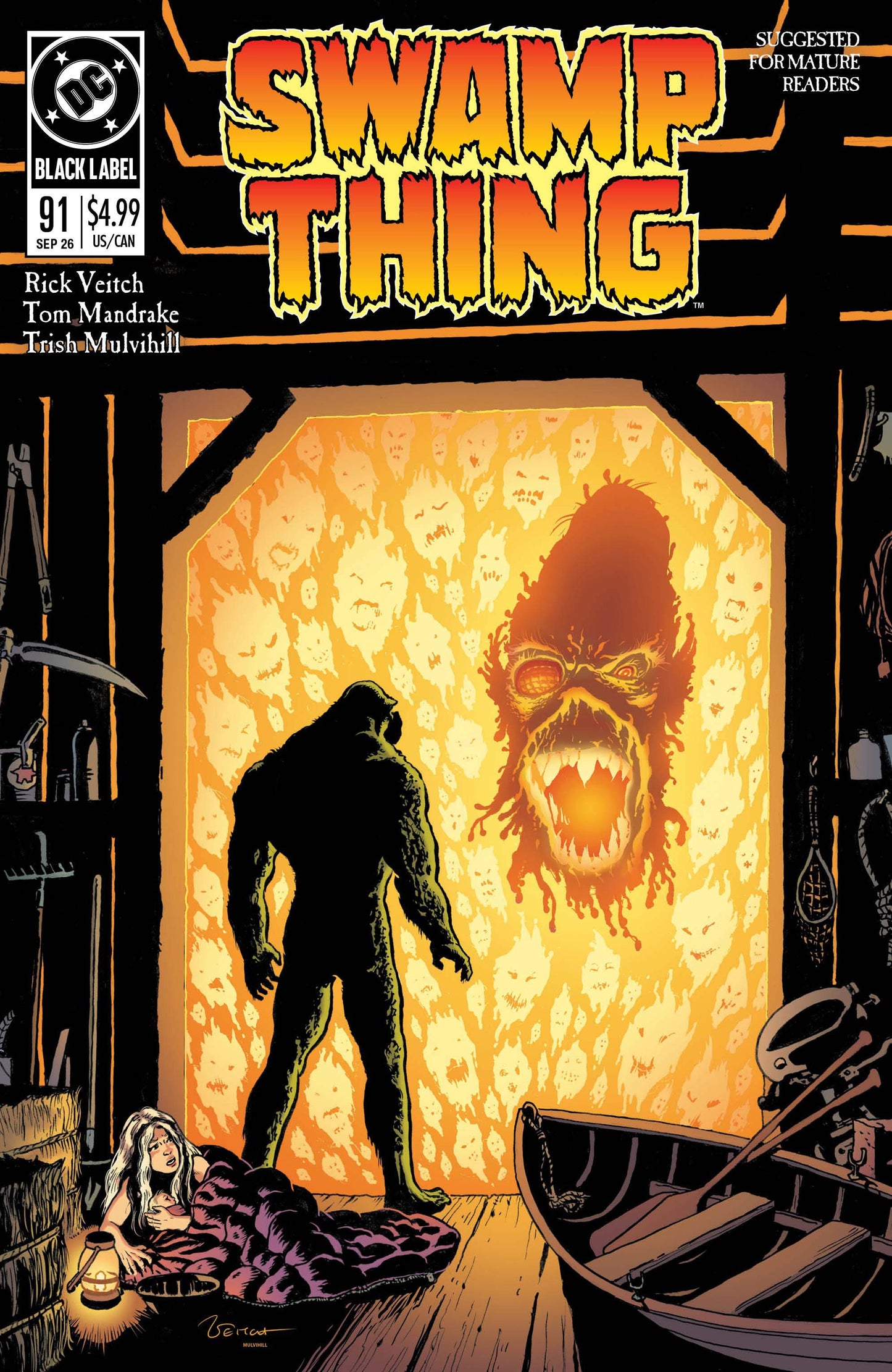 SWAMP THING 1989 #4 (OF 4) CVR A RICK VEITCH (MR)