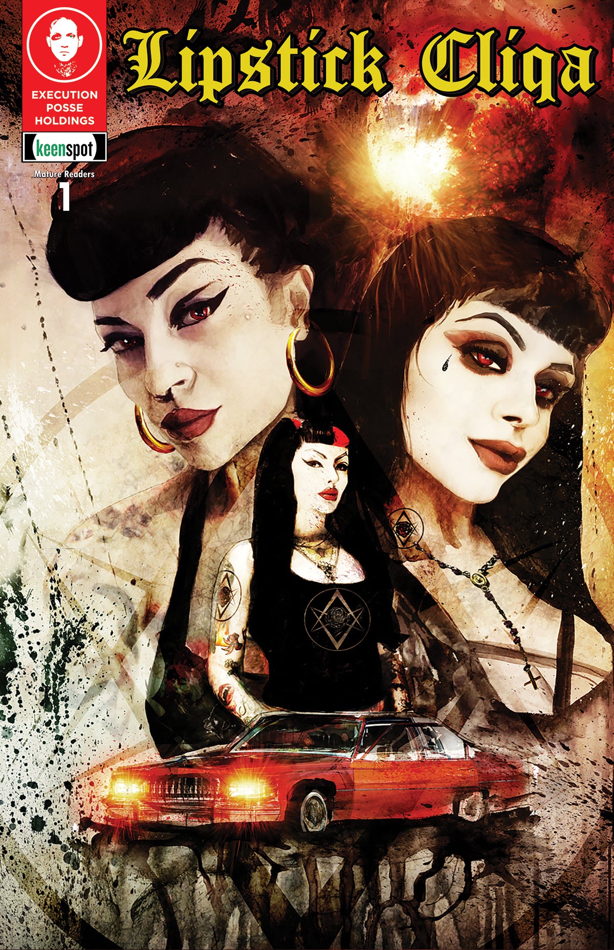 LIPSTICK CLIQA DELUXE EDITION #1 (OF 3) CVR B ROB PRIOR VAR (MR)