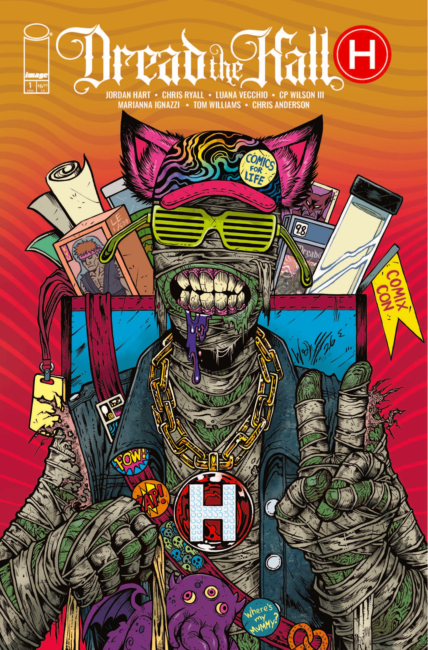 DREAD THE HALL H 2026 (ONE SHOT) CVR A MARIA WOLF