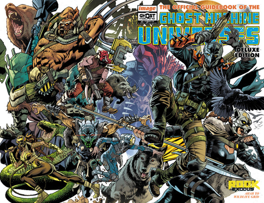 GHOST MACHINE THE OFFICIAL GUIDEBOOK #4 (OF 5) CVR B BRYAN HITCH & BRAD ANDERSON WRAPAROUND VAR